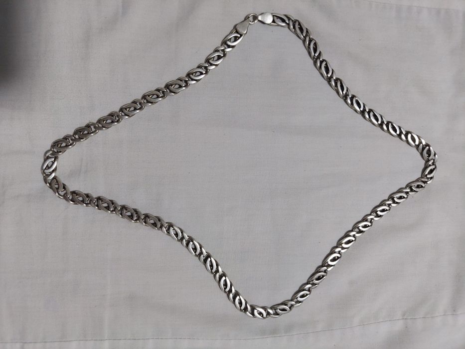 Трос-цепочка серебро 925 пробы