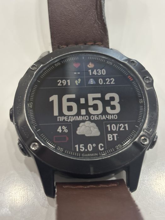 Часовник Garmin fenix sapphire 6