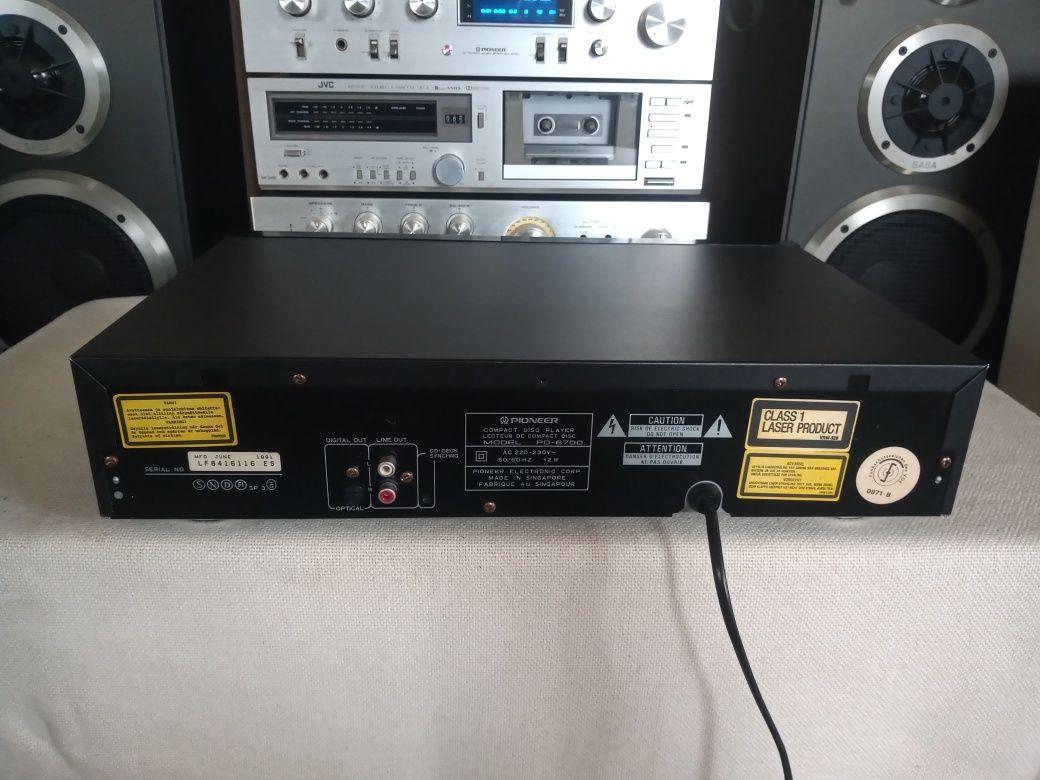 Cd Player Pioneer PD-6700. Perfect functional.