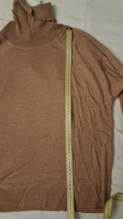 Pulover subtire Mango, culoarea camel, din cașmir si vâscoză