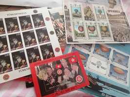 Lot 15 colite - timbre - diferite tematici