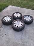 Jante R15 ET47 6JX 15H2 originale VW cu capace VW