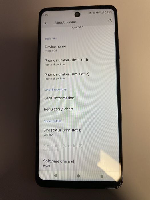 Motorola G24 8Gb/128Gb