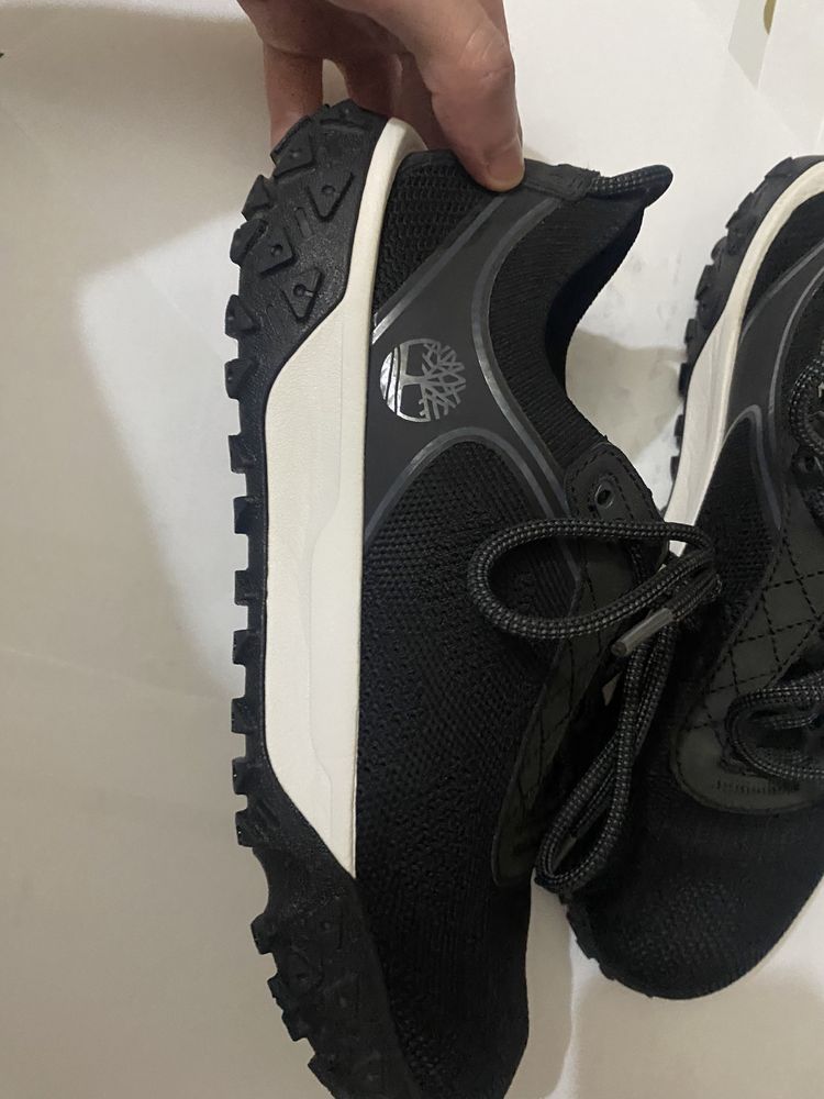 Timberland Greenstride motion 6 low lace hkr boot black mesh with whit