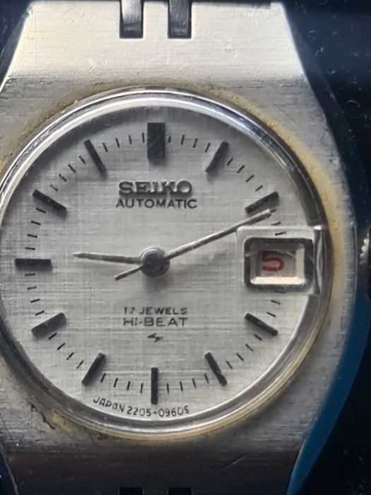 Seiko automatic dama HiBeat 17 jewels japan An 1976