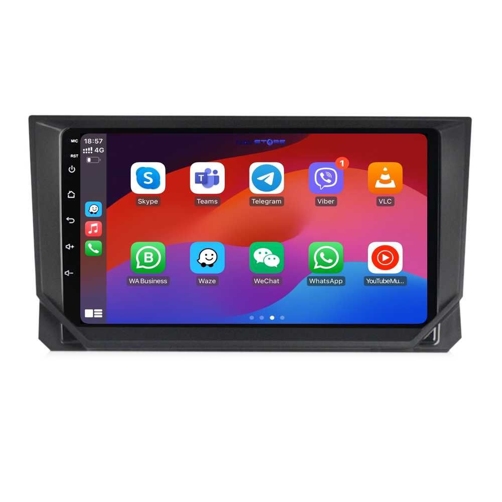 Navigatie Dedicata Seat Ibiza (2017-2025) ,9 Inch,Wi-Fi BT,Carplay