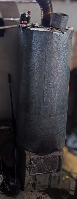 Boiler pe  foc, și Centrala cazan cu eficiență mare,