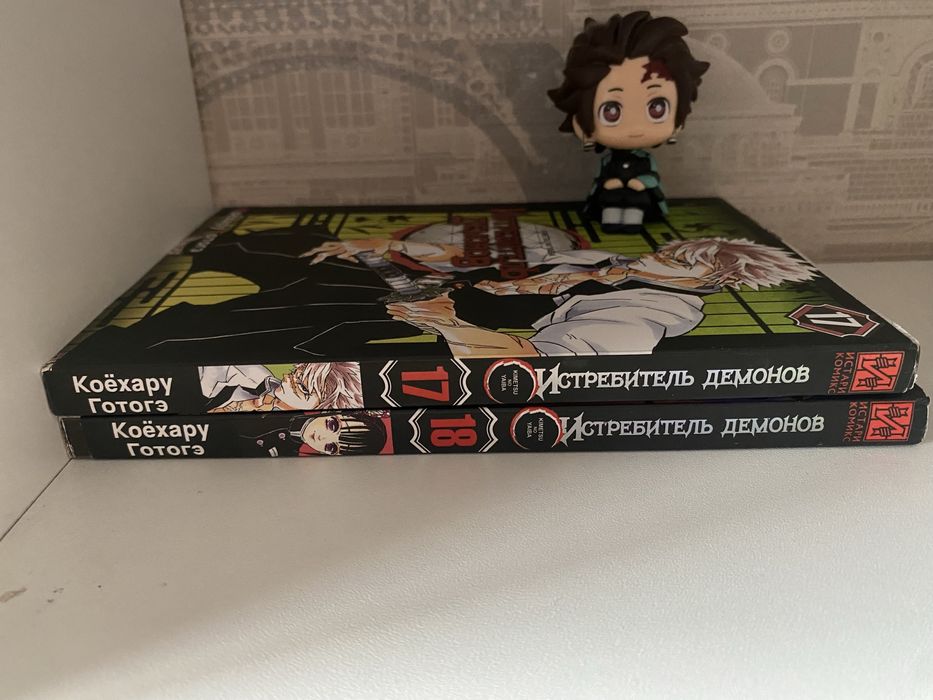 манга истребитель демонов 17-18 том