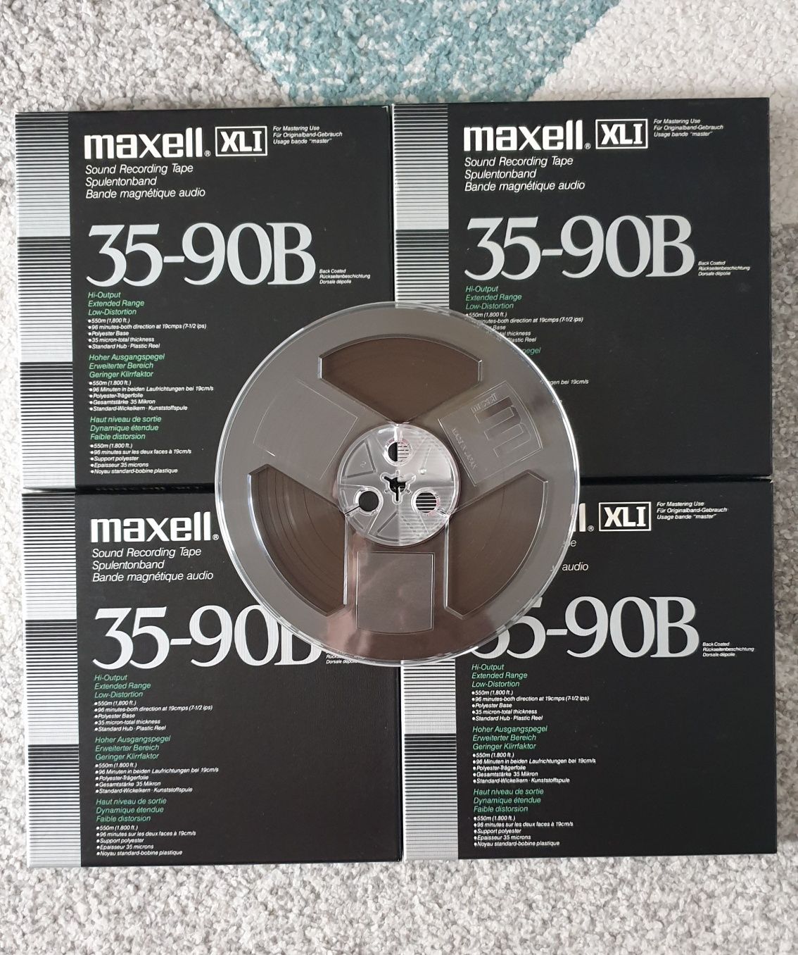 Inregistrari benzi magnetofon Maxell XL1 35-90B muzica pop