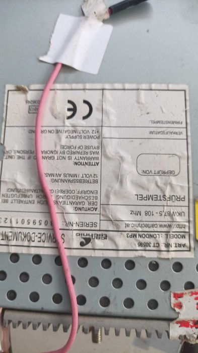 Radio auto cu cd cu usb tf card mp3