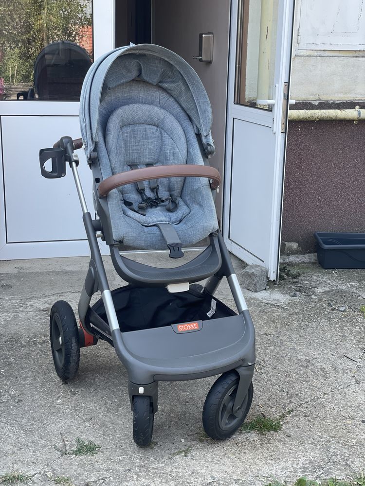 Cărucior Stokke blue limited edition