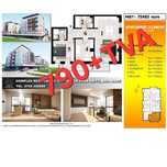 3 camere, 91,75 mp s.c., Complex Urban Residence, zona Centru Vechi