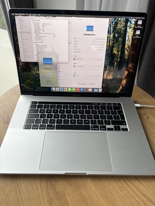 MacBook Pro 16” (2019) apple/ I7 -2.6ghz/ 16gb DDR4
