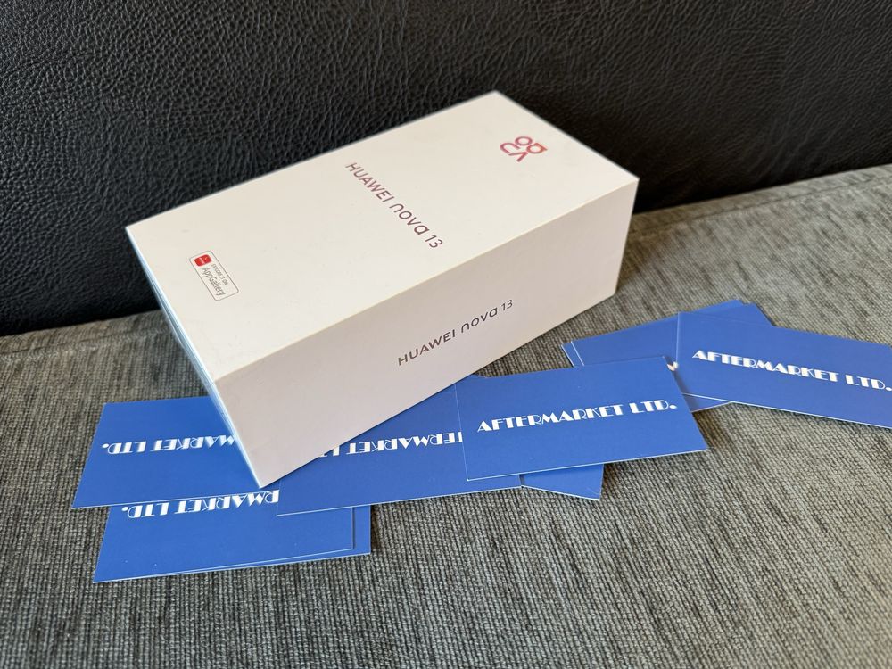 ^^^КАТО НОВ 256GB Huawei Nova 13 Гаранция A1 2027 г. Black / Черен