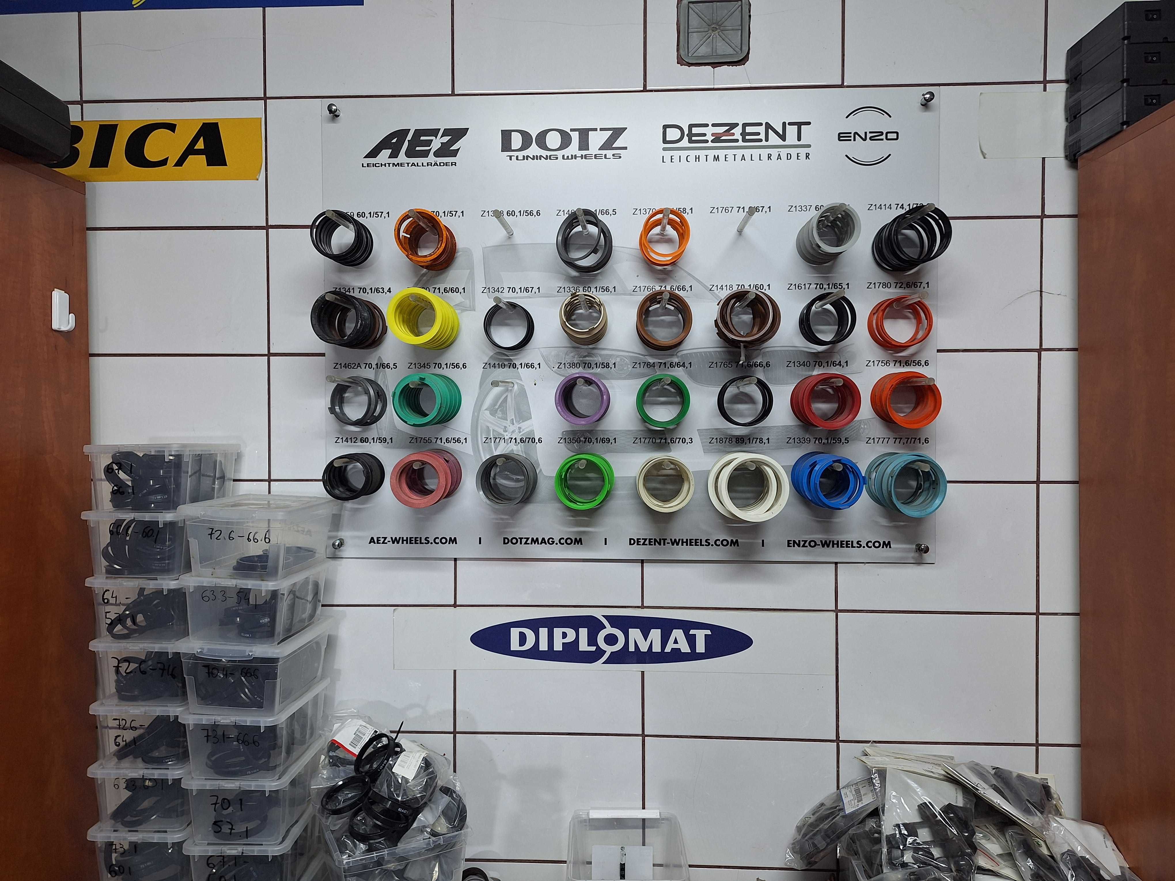 Inele Centrare Capace Centrale Jante Prezoane Ford Volvo Peugeot NOI