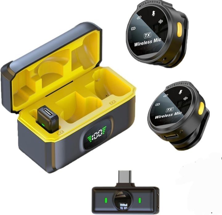 Петличка Микрофон wireless для android, type c, беспроводной микрофон
