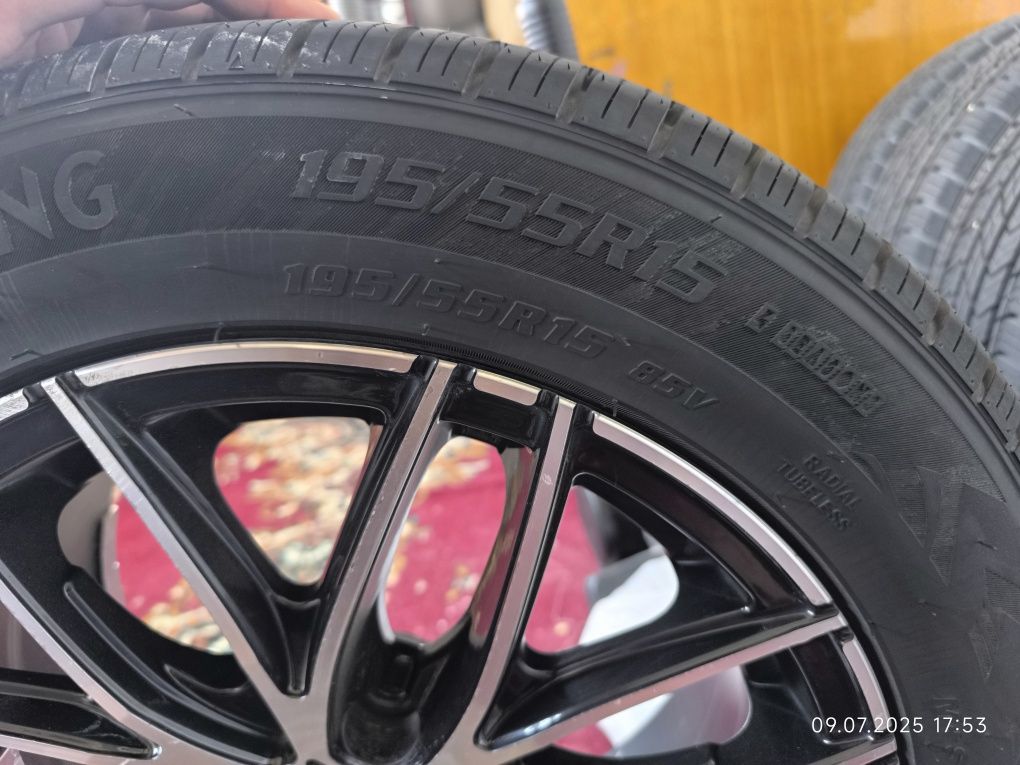 Диски шины 15R 195/55