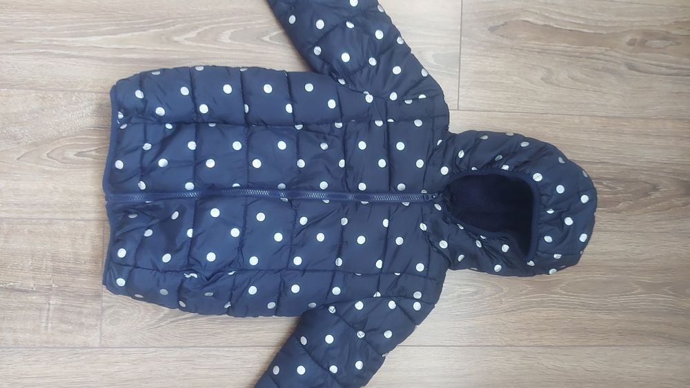 Детско топло яке с вата 7-8г(128 размер)