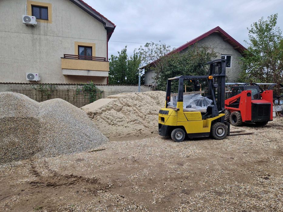 Nisip , margaritar si materiale de constructii