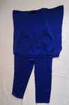 Compleu din matase marimea 42 format din pantaloni si bluza