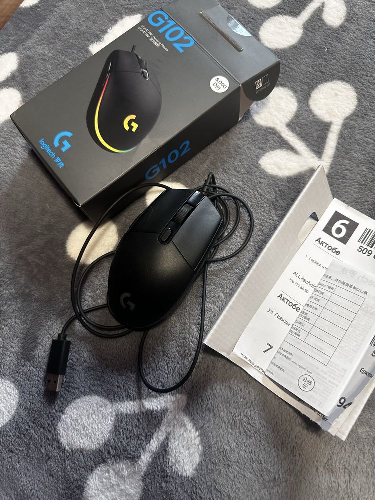 Продам мышь Logitech G102 (б/у)
