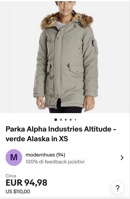 Дамско/мъжко зимно яке Alpha Industries