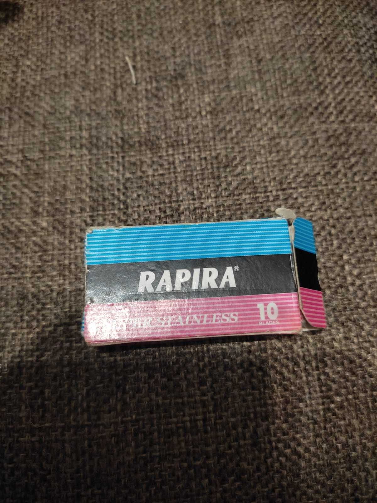 Лезвия Gillette rubie и Rapira 90-х годов