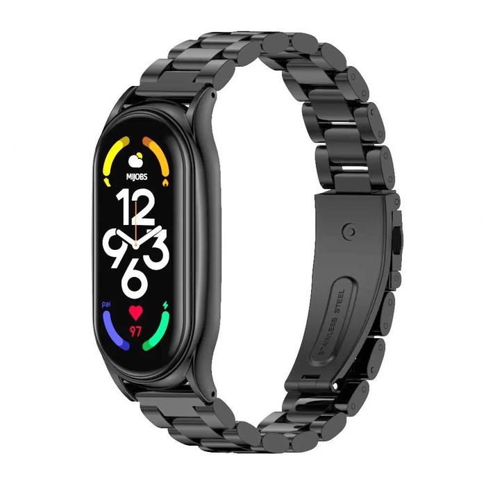Curea metalica bratara fitness Xiaomi Mi Band 5 / Xiaomi Mi Band 6