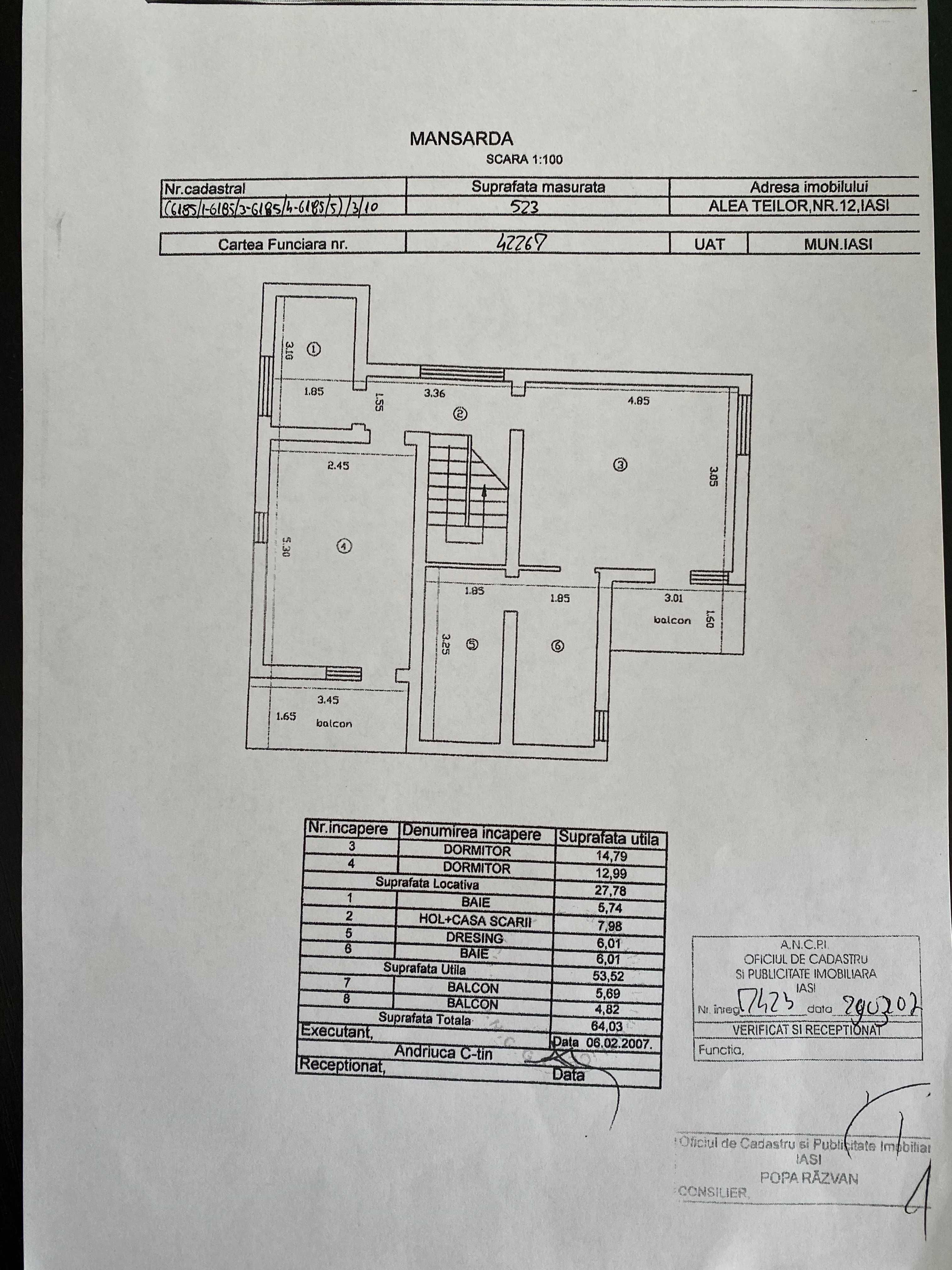 Casa de vanzare Bucium,Cartier IC Bratianu,240 MP utili,521 MP teren