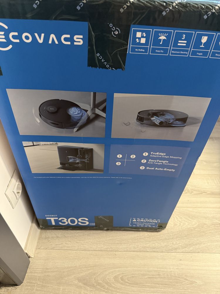 Robot aspirator 3in1 ecovacs deebot T30S Combo Complete nou sigilat