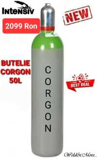 Butelie Corgon (Co2+Argon) 50L , 200 Bari -pentru sudura MIG-MAG