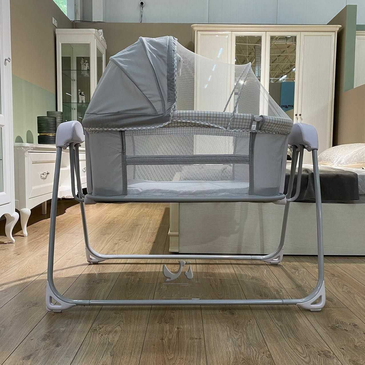 Кроватка качалка для новорожденных малышей Mastela
