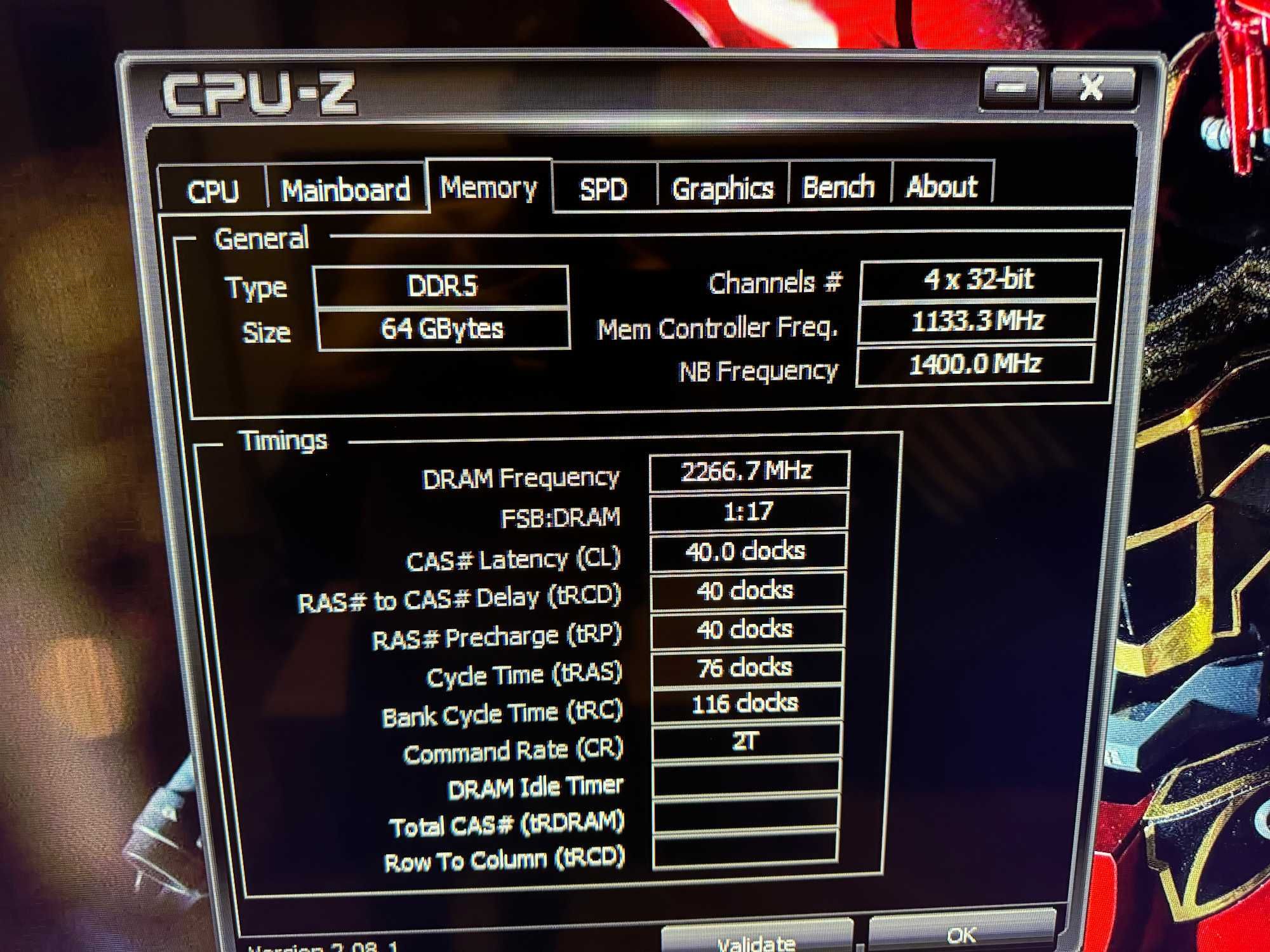 DDR5 A-DATA XPG kit, 2x16 RGB 6000 Mhz 40-40-40