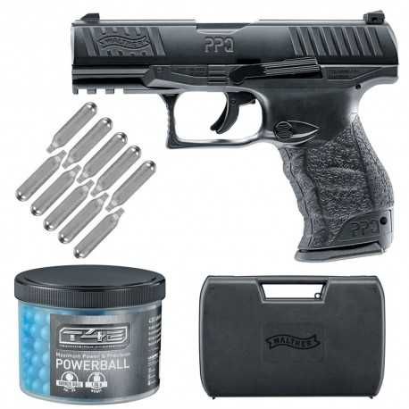 Pistol WALTHER PPQ Co2 18.3 Joules Varianta Upgradata CU AER COMPRIMAT
