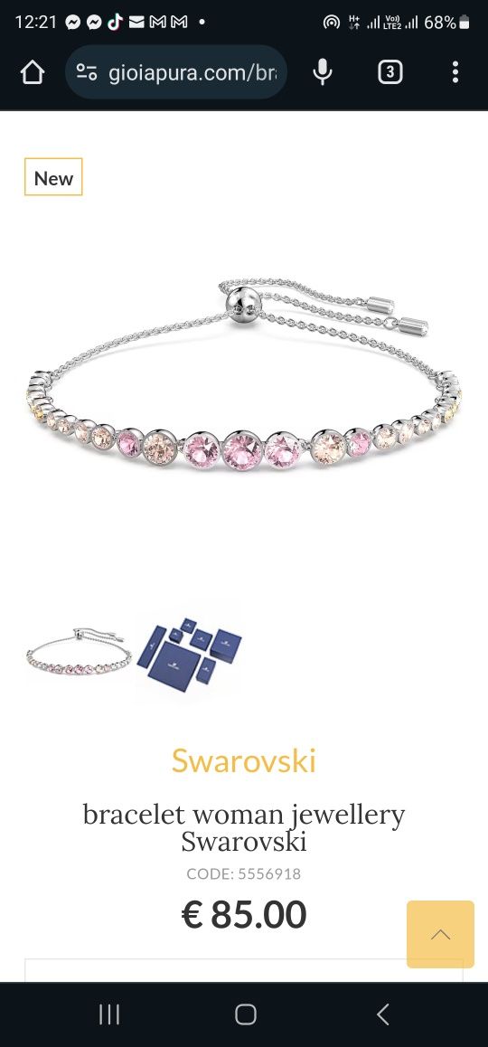 bracelet woman jewellery Swarovski