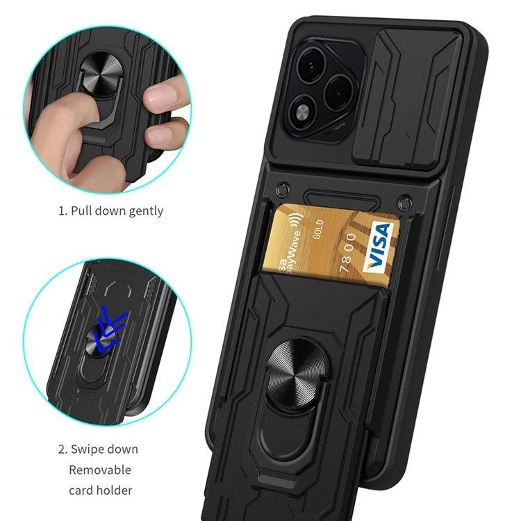 Honor 400 / 400 Lite / CARD SLOT Удароустойчив кейс със слот за карта