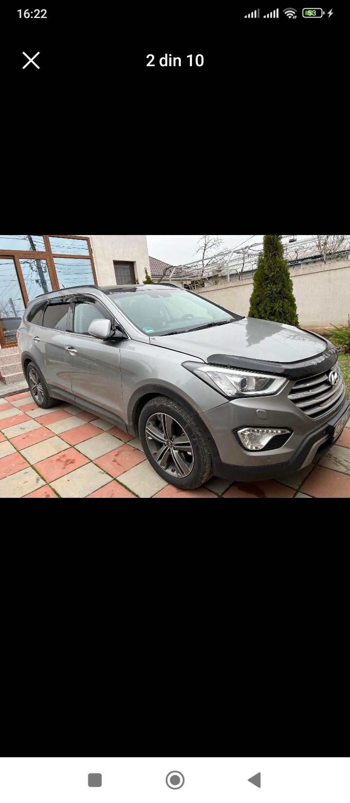 Vând / Schimb Hyundai Grand Santa Fe 2014