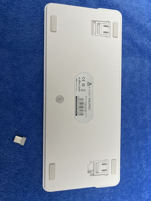 Клавиатура Ajazz AK820 Max голубой