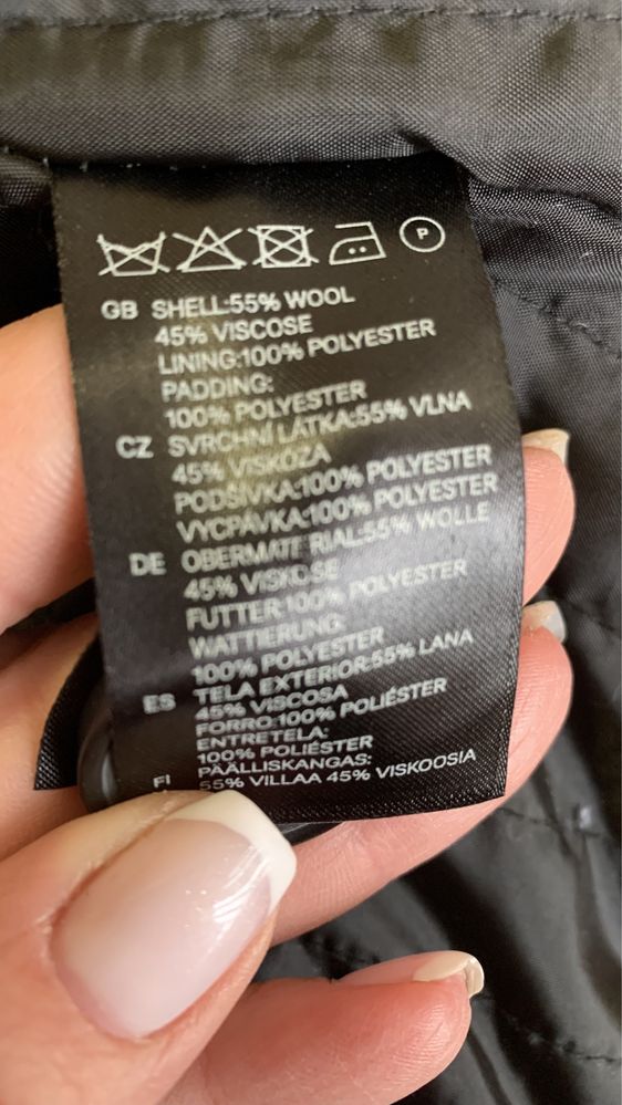 Вълнено палто H&M