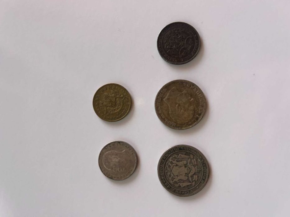 Лот от 8 български царски монети