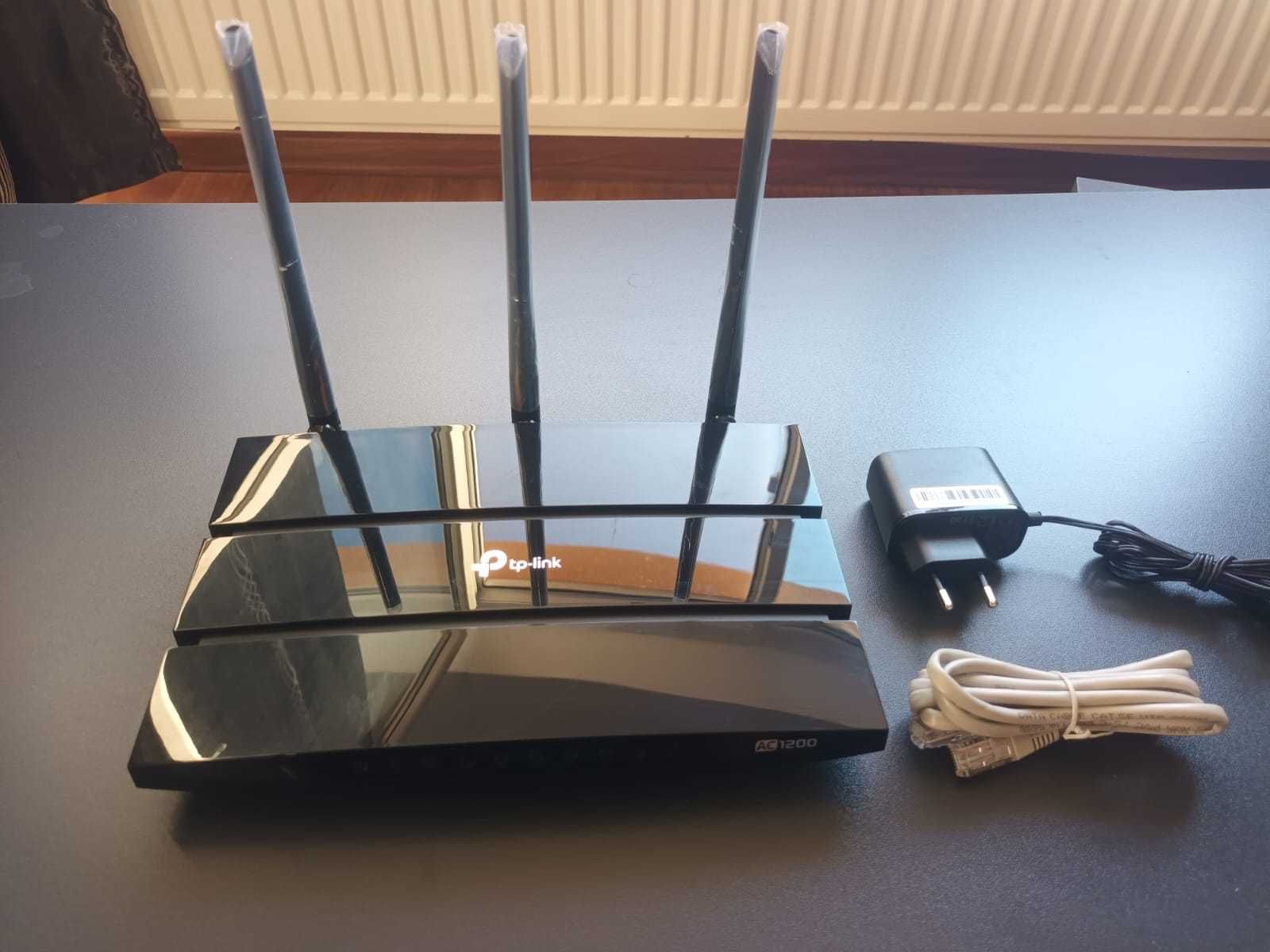Router wireless AC1200 TP-Link Archer C1200, Gigabit, Dual Band, USB