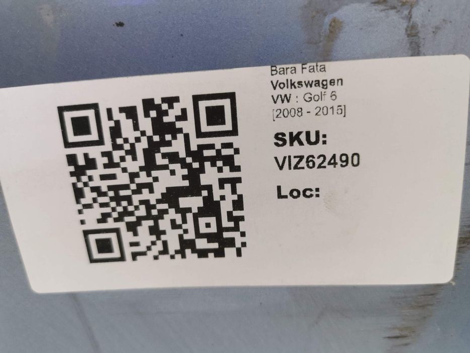 Предна броня Фолксваген VW Golf 6 [ - ] Оригинална, в добро състояние