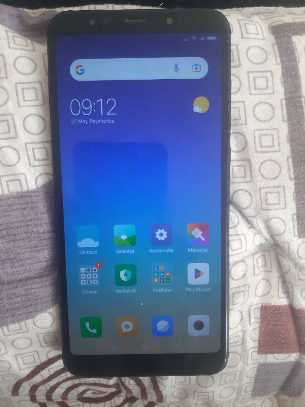 Redmi 5pulus 1oy garantiya