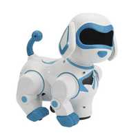 Куче - робот Mercado Trade,  Бяло - синьо, Със звук
