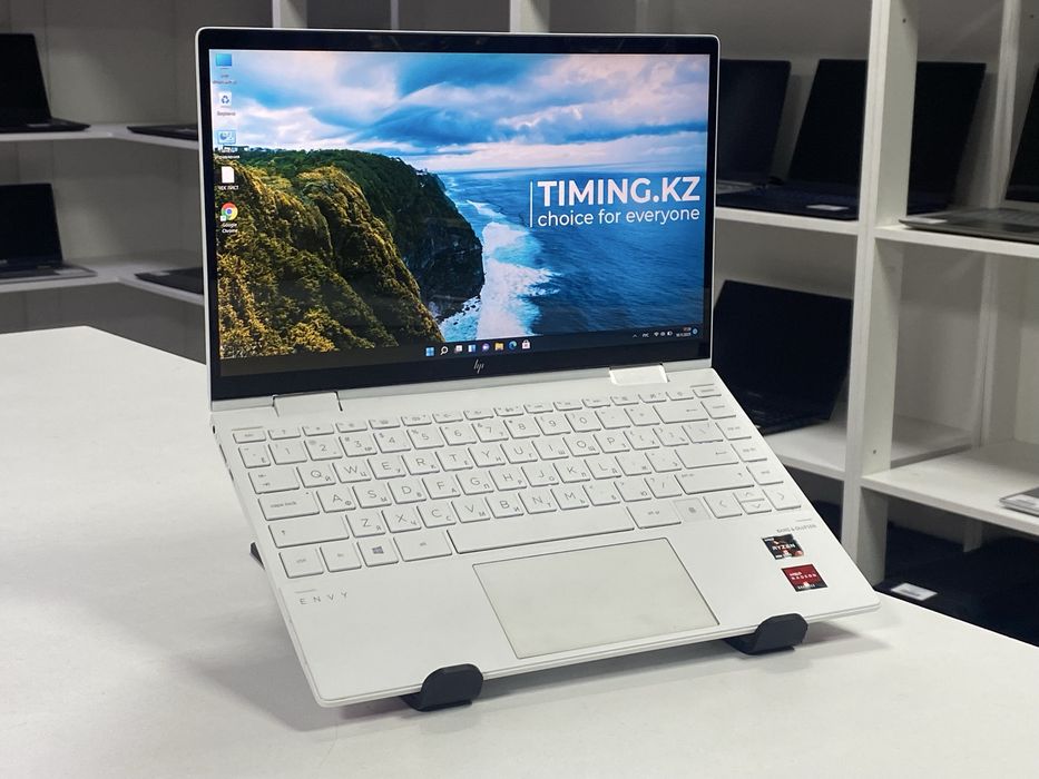 Сенсорный тонкий ноутбук HP ENVY x360 - 13.3/Ryzen 5 4500U/8GB/512GB