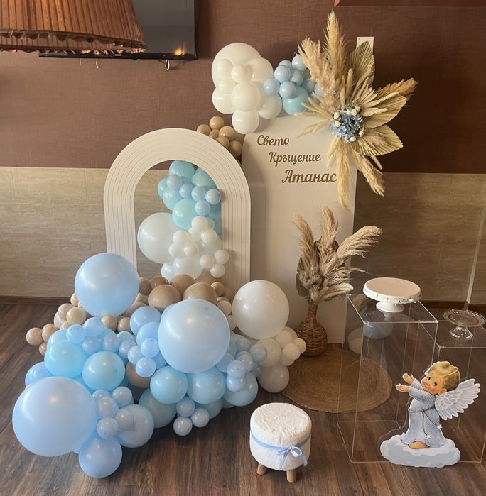 Украси за юбилей, сватба,кръщене