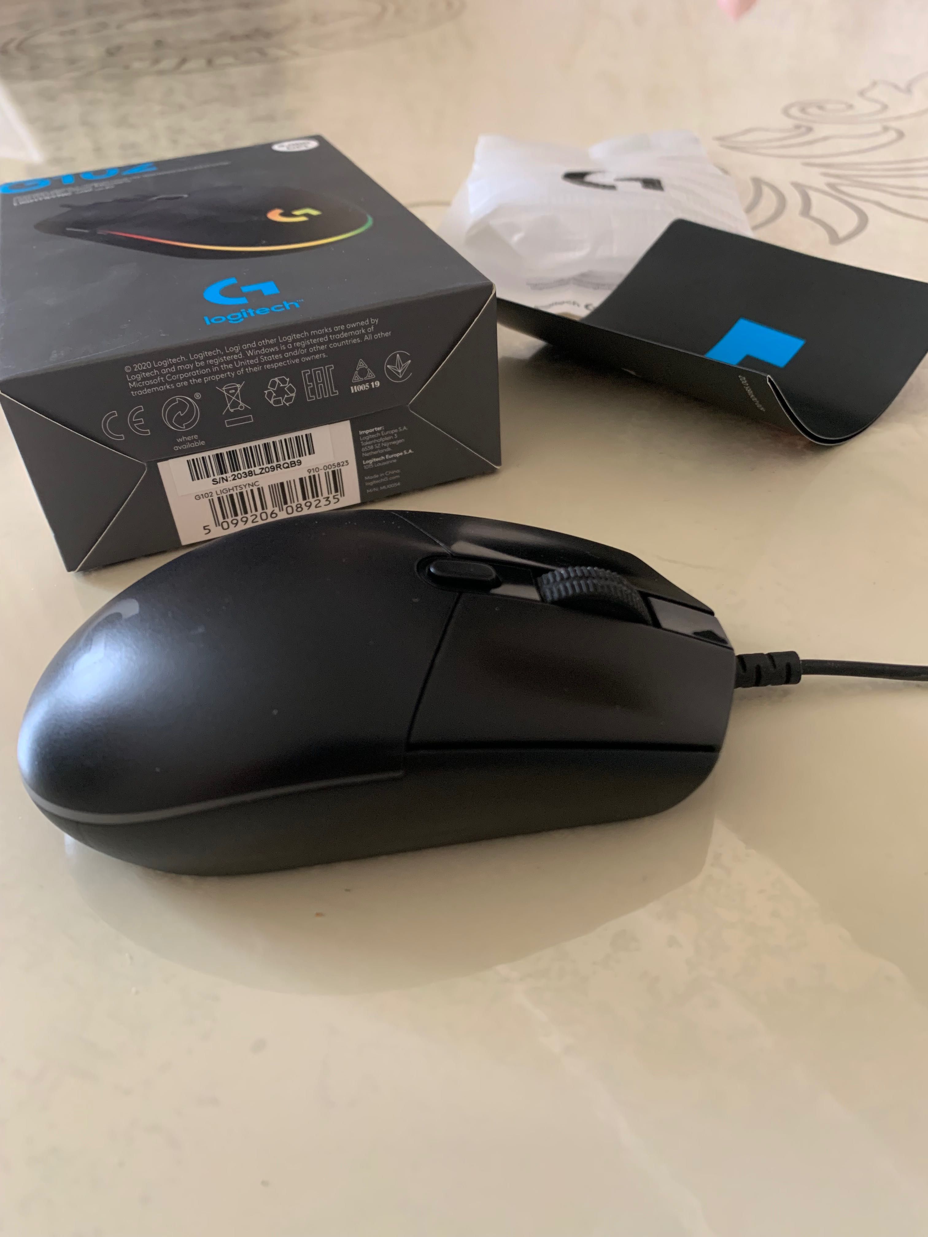 Мышь Logitech G102 Lightsync