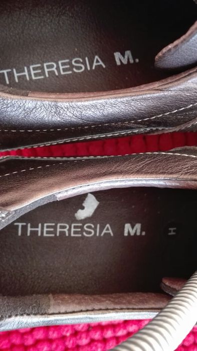 Pantofi piele noi Theresia nr 40