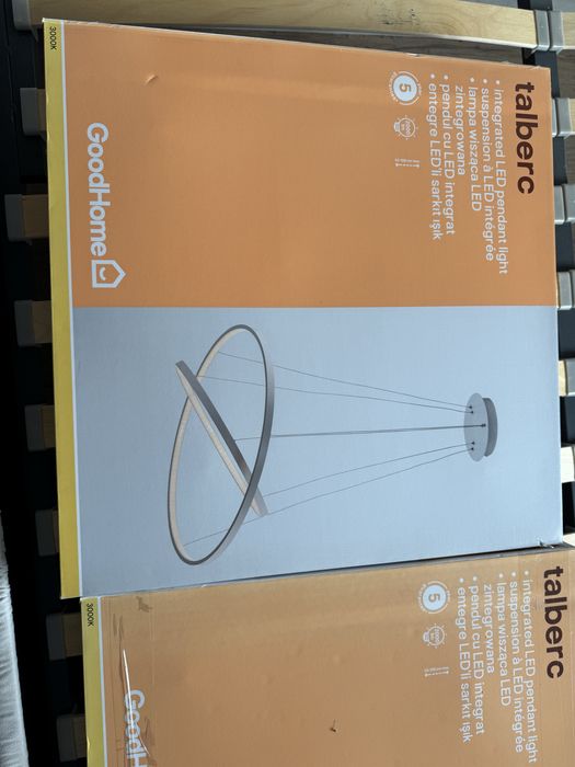 Pendul LED 2 cercuri