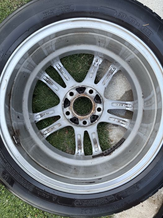Jante BMW R17 5x120. Roti cu anvelope de vara Michelin gratuite.